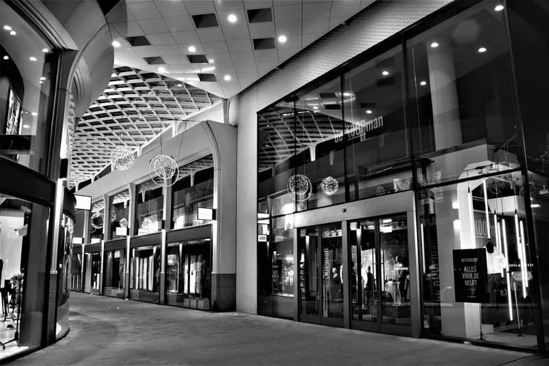 Levendig stadscentrum van Tilburg