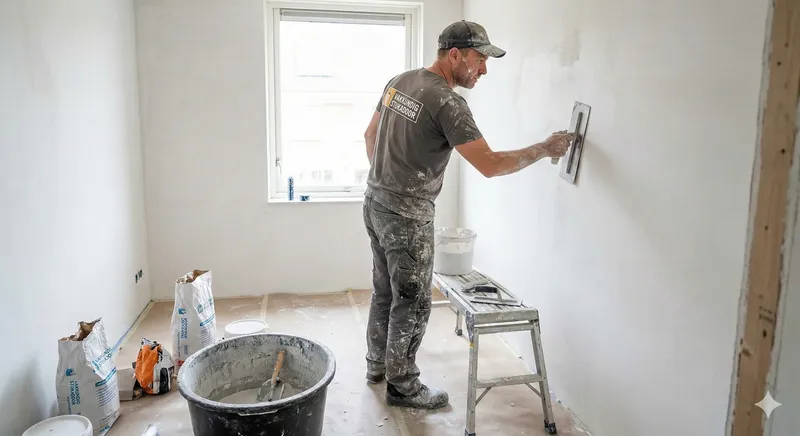 Stukadoor brengt stucwerk aan - vergelijk prijzen voor stukadoorswerk